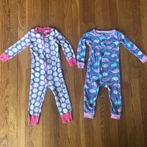 Hanna Andersson and Carter's pj's, sz 18-24m